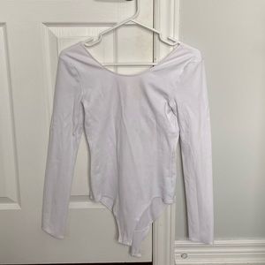 White low back body suit!